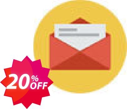 Email Subscribe Script Coupon code 20% discount 