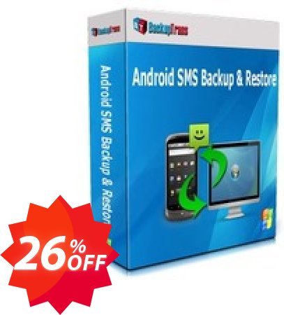 Backuptrans Android SMS Backup & Restore, Business Edition  Coupon code 26% discount 