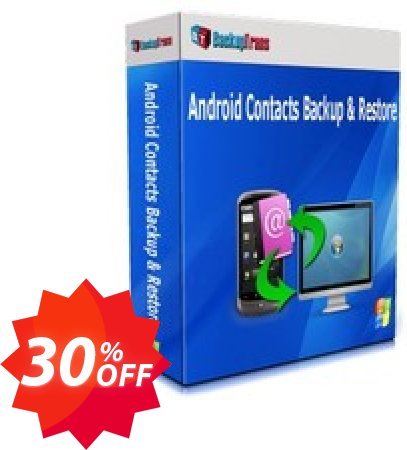 Backuptrans Android Contacts Backup & Restore, Business Edition  Coupon code 30% discount 