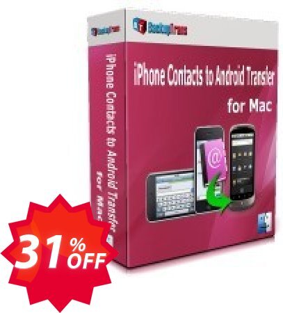 Backuptrans iPhone Contacts Backup & Restore for MAC, Business Edition  Coupon code 31% discount 