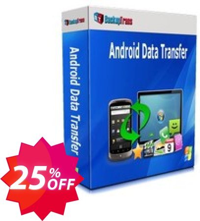 Backuptrans Android Data Transfer, Business Edition  Coupon code 25% discount 