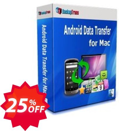 Backuptrans Android Data Transfer for MAC, Business Edition  Coupon code 25% discount 