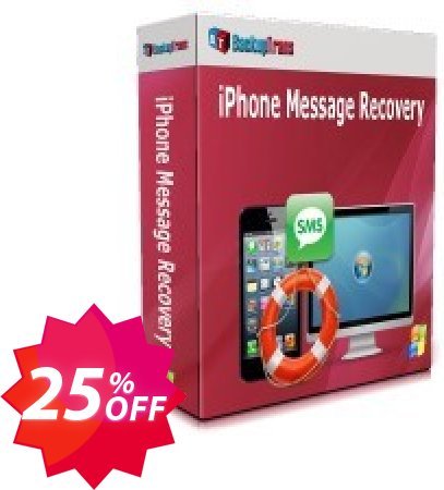Backuptrans iPhone SMS/MMS/iMessage Transfer, Business Edition  Coupon code 25% discount 