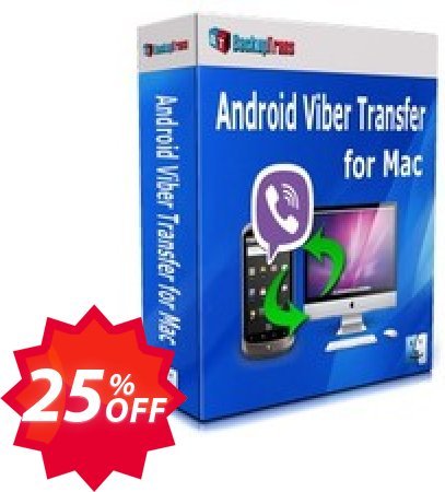 Backuptrans Android Viber Transfer for MAC, Business Edition  Coupon code 25% discount 