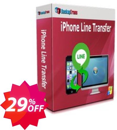 Backuptrans iPhone Line Transfer Coupon code 29% discount 
