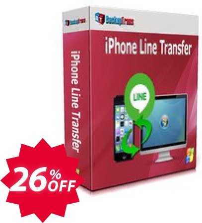 Backuptrans iPhone Line Transfer, Family Edition  Coupon code 26% discount 