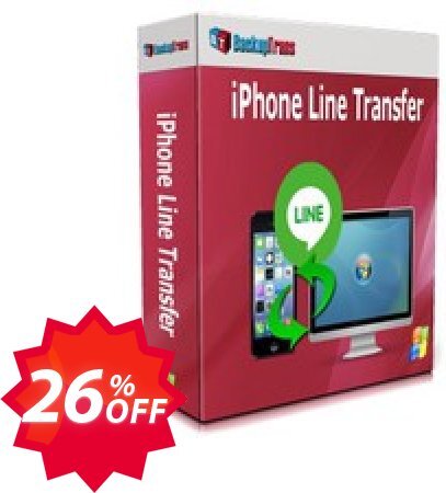 Backuptrans iPhone Line Transfer, Family Edition  Coupon code 26% discount 