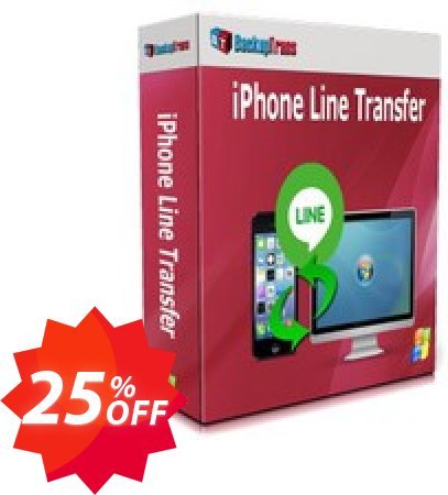 Backuptrans iPhone Line Transfer, Business Edition  Coupon code 25% discount 