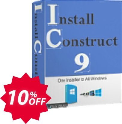 FileStream InstallConstruct 9 Coupon code 10% discount 