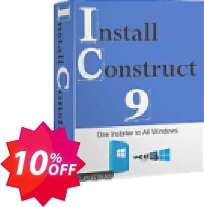 FileStream InstallConstruct 9 Coupon code 10% discount 