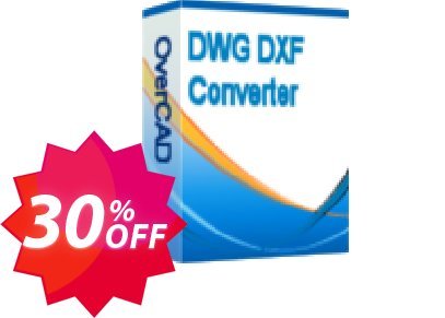 DWG DXF Converter for AutoCAD 2002 Coupon code 30% discount 