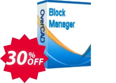 Block Manager for AutoCAD 2005 Coupon code 30% discount 