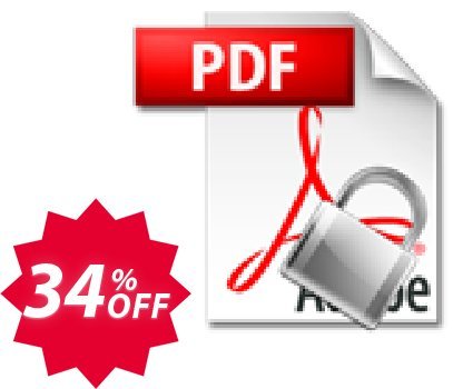 PDF Permissions Password Remover Coupon code 34% discount 