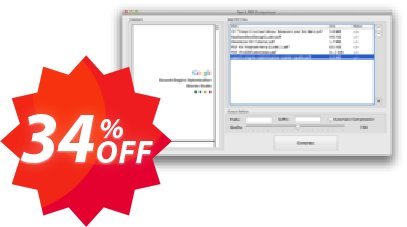 Batch PDF Compressor for MAC Coupon code 34% discount 