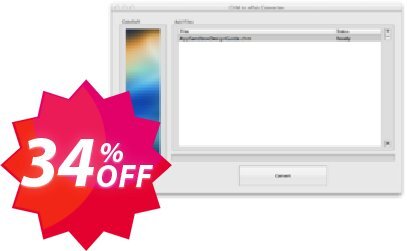 CHM to ePub Converter for MAC Coupon code 34% discount 