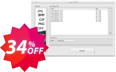 Image to PDF Converter for MAC Coupon code 34% discount 