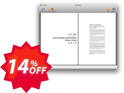 PDF Flip for MAC Coupon code 14% discount 