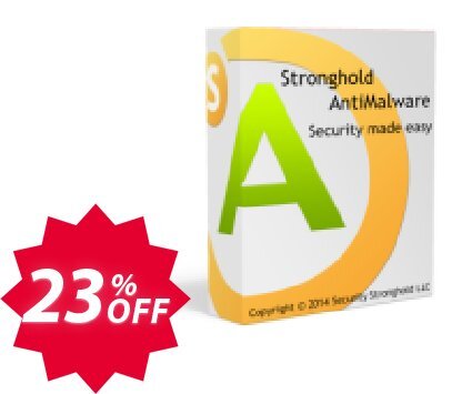 Stronghold AntiMalware Coupon code 23% discount 