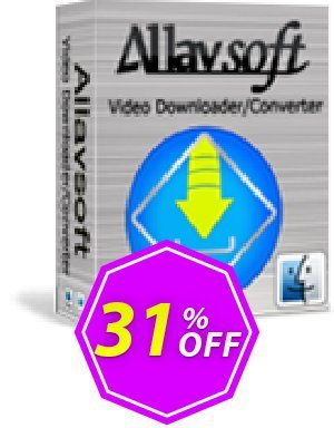 Allavsoft  for MAC, 3 Years  Coupon code 31% discount 