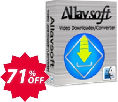 Allavsoft  for MAC Yearly Plan Coupon code 71% discount 