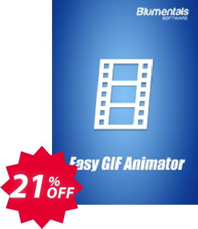 Easy GIF Animator 7 Pro Coupon code 21% discount 