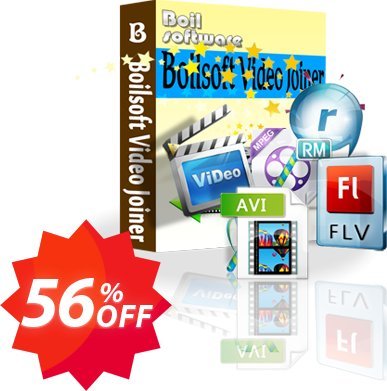 Boilsoft Video Joiner + Video Splitter Bundle Coupon code 56% discount 