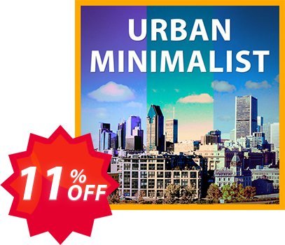 LUTs Pack - Urban Minimalist for PowerDirector Coupon code 11% discount 