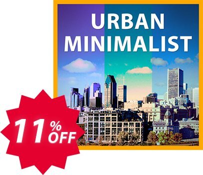 LUTs Pack - Urban Minimalist for PowerDirector Coupon code 11% discount 