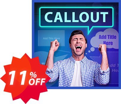 Callout Pack for PowerDirector Coupon code 11% discount 
