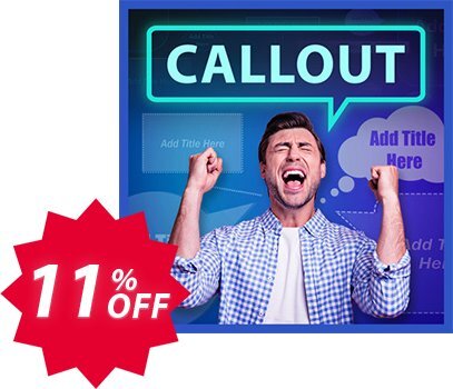 Callout Pack for PowerDirector Coupon code 11% discount 