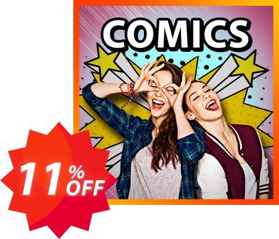 Comics Pack for PowerDirector Coupon code 11% discount 