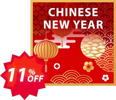 Chinese New Year Pack for PowerDirector Coupon code 11% discount 