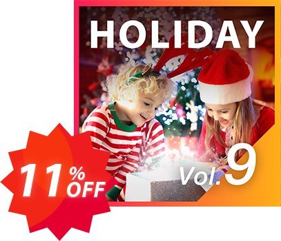 Holiday Pack Vol.9 for PowerDirector Coupon code 11% discount 