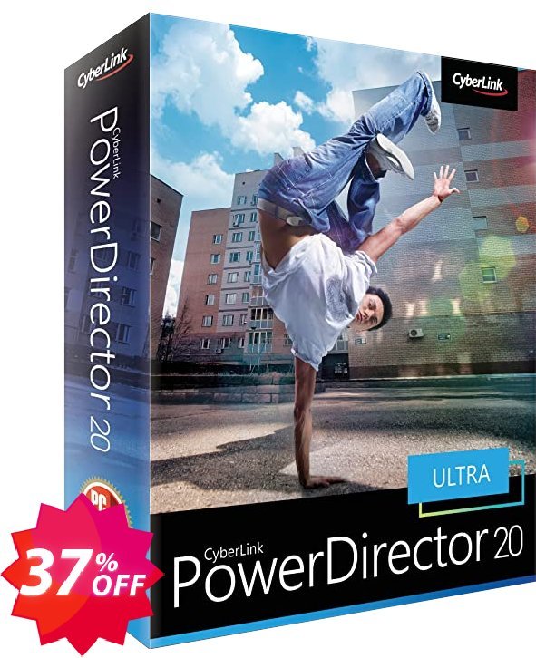 PowerDirector 20 Coupon code 37% discount 