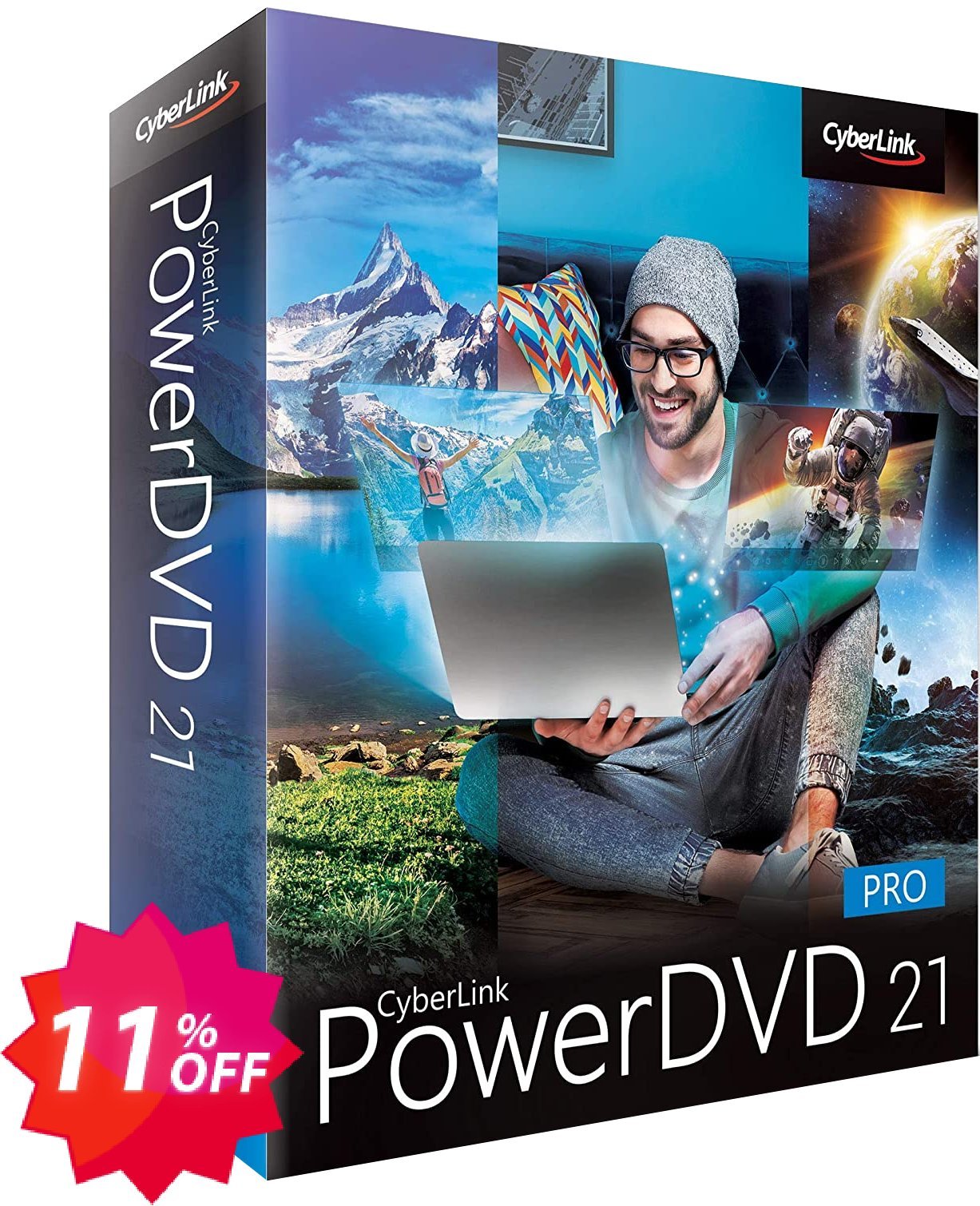 PowerDVD 21 Pro Coupon code 11% discount 