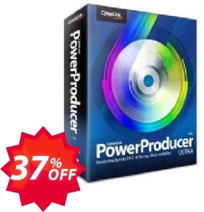 Cyberlink PowerProducer Coupon code 37% discount 