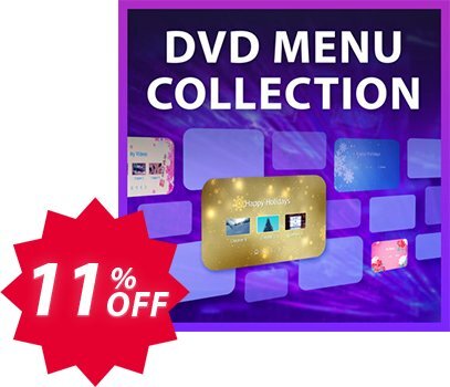 DVD Menu Collection Coupon code 11% discount 