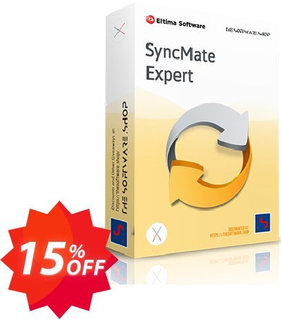 SyncMate Expert Business Plan for 10 MACs Coupon code 15% discount 