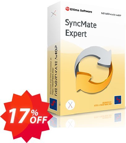 SyncMate Expert For 2 MACs Coupon code 17% discount 