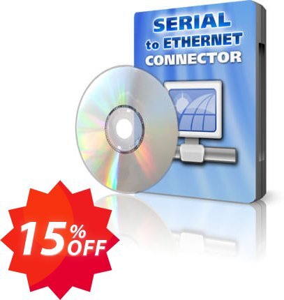 Serial to Ethernet Connector Coupon code 15% discount 