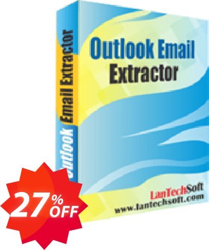 LantechSoft Outlook Email Extractor Coupon code 27% discount 