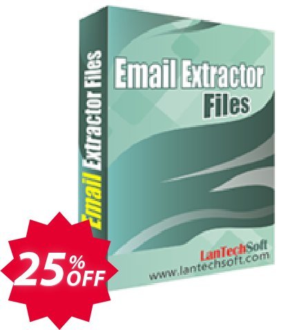 LantechSoft Email Extractor Files Coupon code 25% discount 