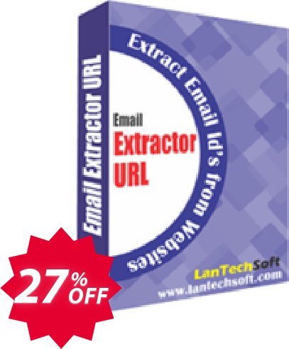 LantechSoft Email Extractor URL Coupon code 27% discount 