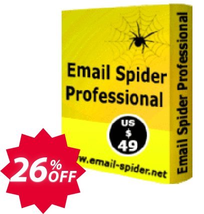 LantechSoft Web Email Spider Pro Coupon code 26% discount 