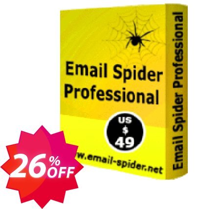 LantechSoft Web Email Spider Pro Coupon code 26% discount 