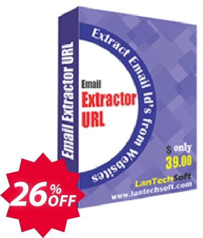 LantechSoft Email Spider URLs Coupon code 26% discount 