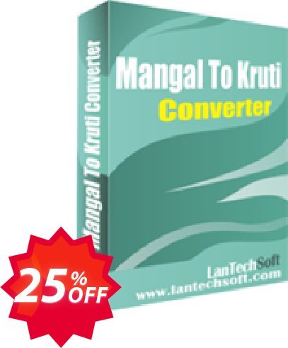 LantechSoft Mangal to Kruti Converter Coupon code 25% discount 