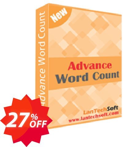 LantechSoft Advance Word Count Coupon code 27% discount 