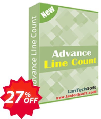 LantechSoft Advance Line Count Coupon code 27% discount 