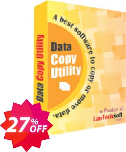 LantechSoft Data Copy Utility Coupon code 27% discount 
